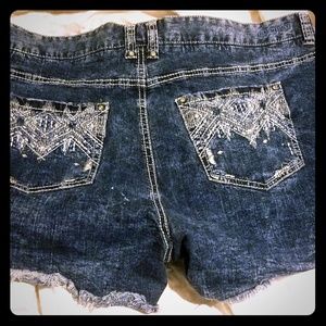 Amethyst Cut Off Jean Shorts